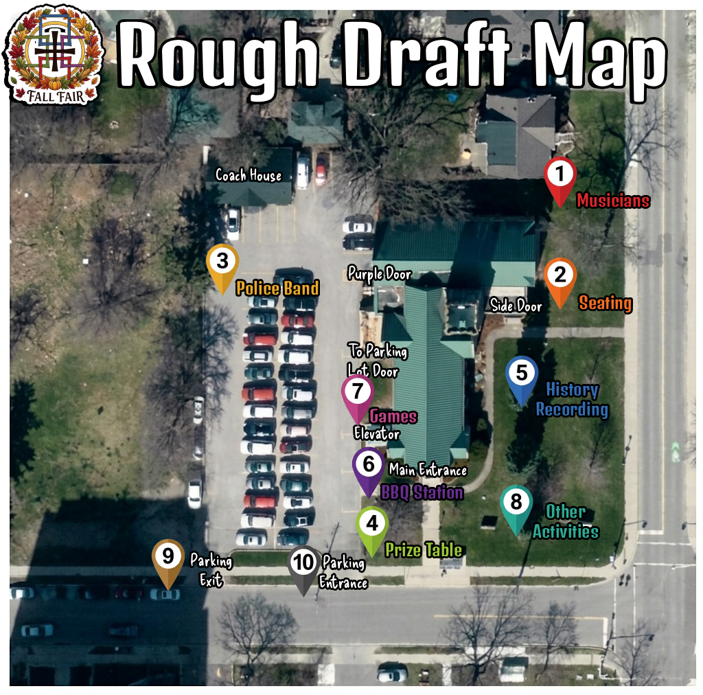Fall Fair Rain Plan Map